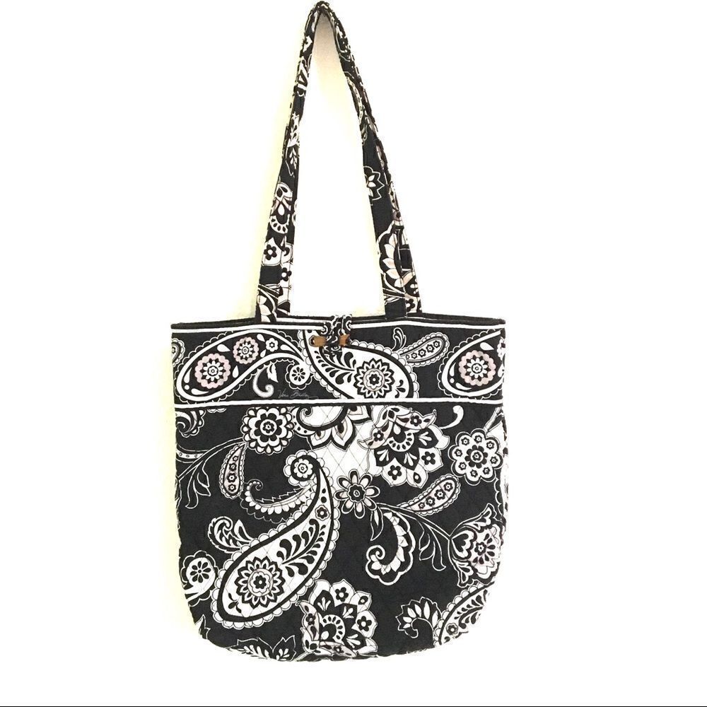 Vera Bradley large paisley shoulder tote